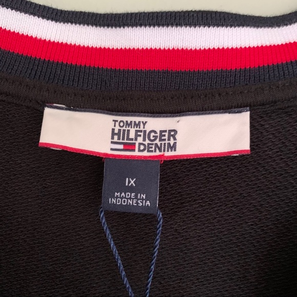 Tommy Hilfiger Plus Size Long Sleeve Lace Up Dress - Picture 10 of 12